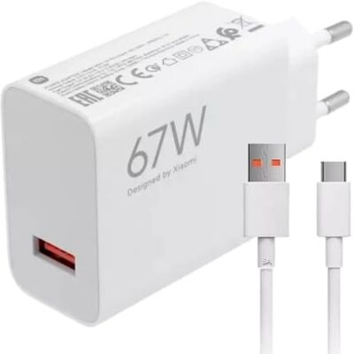 XIAOMI MI reislader comboset met USB-A naar Type-C oplaadkabel 1 m, 67 W wit EU MDY-12-EJ XIAOMI MI reislader comboset met USB-A naar Type-C oplaadkabel 1 m, 67 W wit EU MDY-12-EJ