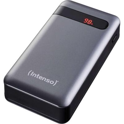 Intenso Power Delivery en Quick Charge 3.0 PD 20000 externe accu voor smartphone, tablet, MP3-speler, digitale camera, antraciet Intenso Power Delivery en Quick Charge 3.0 PD 20000 externe accu voor smartphone, tablet, MP3-speler, digitale camera, antraciet