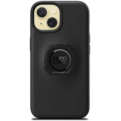Quad iPhone 15 hoesje zwart Quad iPhone 15 hoesje zwart