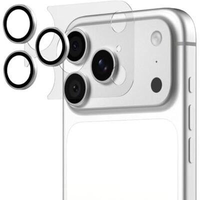RhinoShield Fotolensbescherming voor iPhone 18 Pro Max Lensbeschermers en fotoblok inbegrepen, volledige afdekking, krasbestendig, uitlijningsgereedschap inbegrepen RhinoShield Fotolensbescherming voor iPhone 18 Pro Max Lensbeschermers en fotoblok inbegrepen, volledige afdekking, krasbestendig, uitlijningsgereedschap inbegrepen