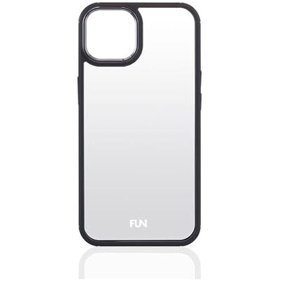 Peter Jäckel Fun Camera Protect Cover Clear Black voor Apple iPhone 15 Pro Peter Jäckel Fun Camera Protect Cover Clear Black voor Apple iPhone 15 Pro