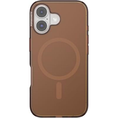 PopSockets Beschermhoes voor iPhone 16 compatibel met MagSafe, telefoonhoes voor iPhone 16, draadloze oplader, alleen hoes, barnsteen PopSockets Beschermhoes voor iPhone 16 compatibel met MagSafe, telefoonhoes voor iPhone 16, draadloze oplader, alleen hoes, barnsteen