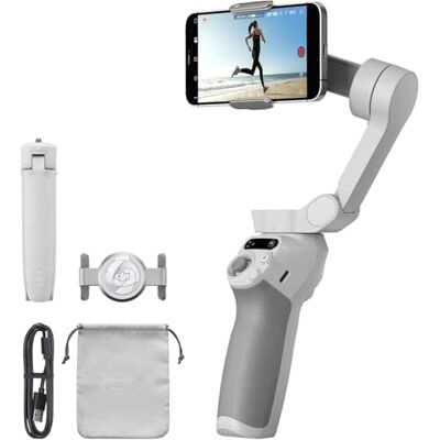 DJI Osmo Mobile SE Smart 3-assige houder voor telefoon, draagbaar en opvouwbaar, Android en iPhone met ShotGuides, steun voor smartphone, vlogging-stabilisator, YouTube-video's TikTok Portable et pliable, nacelle pour Android et iPhone avec ShotGuides, DJI Osmo Mobile SE Smart 3-assige houder voor telefoon, draagbaar en opvouwbaar, Android en iPhone met ShotGuides, steun voor smartphone, vlogging-stabilisator, YouTube-video's TikTok Portable et pliable, nacelle pour Android et iPhone avec ShotGuides,
