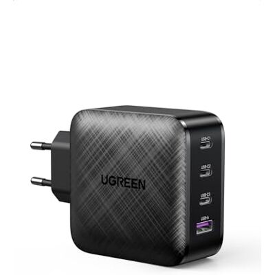 UGREEN 65W USB C Charger 4 Poorts Oplader PD Lader met PPS GaN Tech Compatibel met 20W voor MacBook, iPhone 13 12 11, iPad, Dell XPS 15, Galaxy S22, S21, Switch, MagSafe enz. UGREEN 65W USB C Charger 4 Poorts Oplader PD Lader met PPS GaN Tech Compatibel met 20W voor MacBook, iPhone 13 12 11, iPad, Dell XPS 15, Galaxy S22, S21, Switch, MagSafe enz.
