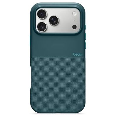 Beats Zeer sterke beschermhoes voor iPhone 17 Pro Max met MagSafe, bescherming tegen vallen en krassen, gestructureerde matte afwerking en voering van microvezelstof Rotsachtig blauw Beats Zeer sterke beschermhoes voor iPhone 17 Pro Max met MagSafe, bescherming tegen vallen en krassen, gestructureerde matte afwerking en voering van microvezelstof Rotsachtig blauw