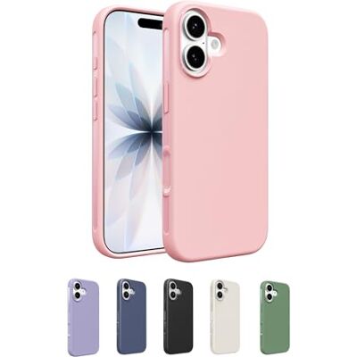 Belkin SheerForce Protect beschermhoes voor iPhone 17, beschermhoes compatibel met MagSafe, dun design, antimicrobiële bescherming, krasbestendig, magnetisch en schokbestendig, roze Belkin SheerForce Protect beschermhoes voor iPhone 17, beschermhoes compatibel met MagSafe, dun design, antimicrobiële bescherming, krasbestendig, magnetisch en schokbestendig, roze