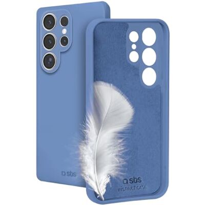 SBS Instinct Beschermhoes voor Samsung S25 Ultra, compatibel met draadloos opladen, soft-touch-oppervlak, zacht aanvoelend en binnenkant van microvezel, camerabescherming en toetsen, TPU-materiaal SBS Instinct Beschermhoes voor Samsung S25 Ultra, compatibel met draadloos opladen, soft-touch-oppervlak, zacht aanvoelend en binnenkant van microvezel, camerabescherming en toetsen, TPU-materiaal