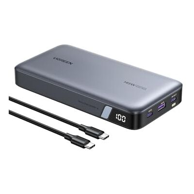 UGREEN Nexode 140 W, externe batterij, 25000 mAh powerbank, USB-C, snel opladen, 145 W Max PD 3.1 QC 3.0, compatibel met iPhone 16 Plus Pro Max, 15, 14, Galaxy S24 Ultra, S23, S22, MacBook Pro Air, UGREEN Nexode 140 W, externe batterij, 25000 mAh powerbank, USB-C, snel opladen, 145 W Max PD 3.1 QC 3.0, compatibel met iPhone 16 Plus Pro Max, 15, 14, Galaxy S24 Ultra, S23, S22, MacBook Pro Air,