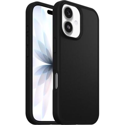 Otterbox React MagSafe beschermhoes voor iPhone 17, zwart Schokbestendig, valbestendig, ultradun, dunne bescherming, getest volgens militaire normen Otterbox React MagSafe beschermhoes voor iPhone 17, zwart Schokbestendig, valbestendig, ultradun, dunne bescherming, getest volgens militaire normen
