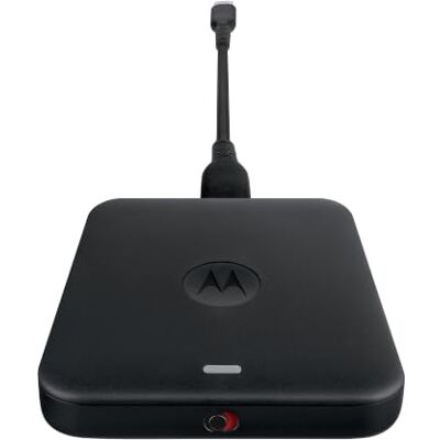 Motorola Drive MA2 Android Auto draadloze adapter, ontwikkeld door Google, 5 GHz wifi, automatische bluetooth-verbinding, USB-A en USB-C, multipoint Motorola Drive MA2 Android Auto draadloze adapter, ontwikkeld door Google, 5 GHz wifi, automatische bluetooth-verbinding, USB-A en USB-C, multipoint