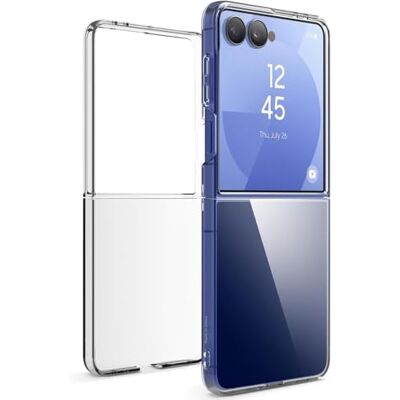 Verco Beschermhoes voor Samsung Galaxy Z Flip 7, transparant, dun, transparant, siliconen Verco Beschermhoes voor Samsung Galaxy Z Flip 7, transparant, dun, transparant, siliconen