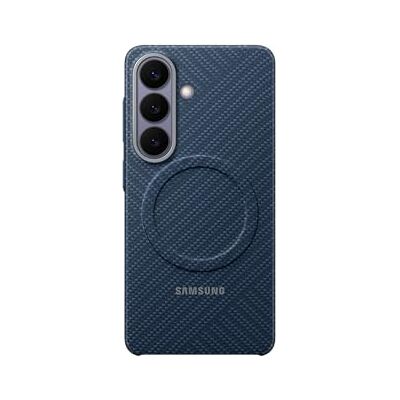 Samsung Magnetische hoes van carbon voor Galaxy S26, donkerblauw Samsung Magnetische hoes van carbon voor Galaxy S26, donkerblauw