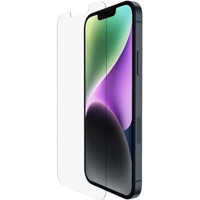 Belkin antimicrobiële schermbeschermer van gehard glas voor iPhone 13 Mini / 13 Pro, luchtbelvrij, eenvoudige installatie en zelfklevende handleidingen (mogelijk niet in het Nederlands beschikbaar) inbegrepen, zwart OVA069zz Belkin antimicrobiële schermbeschermer van gehard glas voor iPhone 13 Mini / 13 Pro, luchtbelvrij, eenvoudige installatie en zelfklevende handleidingen (mogelijk niet in het Nederlands beschikbaar) inbegrepen, zwart OVA069zz