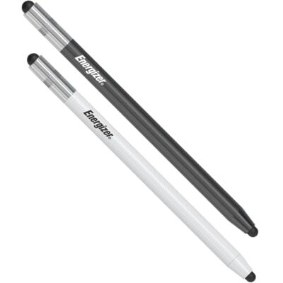 Energizer 2 stuks stylus voor iPad, tablet, touchscreen, Samsung, Android, universele capacitief, 3-in-1, compatibel met iPhone smartphone, touchscreen-pen, wit en zwart Embout disque de précision et embouts doux, sans pile ni recharge, protègent l'écra Energizer 2 stuks stylus voor iPad, tablet, touchscreen, Samsung, Android, universele capacitief, 3-in-1, compatibel met iPhone smartphone, touchscreen-pen, wit en zwart Embout disque de précision et embouts doux, sans pile ni recharge, protègent l'écra