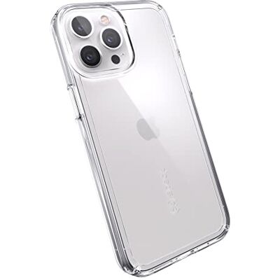 Speck Gemshell producten transparant hoesje voor iPhone 13 Pro Max/iPhone 12 Pro Max, transparant/transparant Speck Gemshell producten transparant hoesje voor iPhone 13 Pro Max/iPhone 12 Pro Max, transparant/transparant