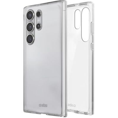 SBS Skinny Case Beschermhoes voor Samsung S25 Ultra, compatibel met draadloos opladen, slank design 0,3 mm, flexibel en duurzaam, schokbestendig, camerabescherming, TPU-materiaal SBS Skinny Case Beschermhoes voor Samsung S25 Ultra, compatibel met draadloos opladen, slank design 0,3 mm, flexibel en duurzaam, schokbestendig, camerabescherming, TPU-materiaal