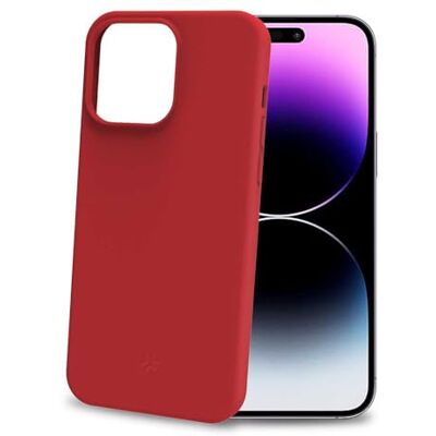 Celly Étui pour téléphone portable iPhone 15 Pro MAX Rouge Celly Étui pour téléphone portable iPhone 15 Pro MAX Rouge