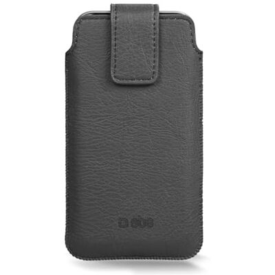 SBS Cutodia Universele beschermhoes voor smartphone tot 6,8 inch, magneetsluiting, eenvoudig te verwijderen, zwart SBS Cutodia Universele beschermhoes voor smartphone tot 6,8 inch, magneetsluiting, eenvoudig te verwijderen, zwart
