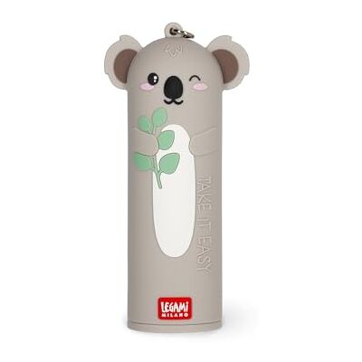 Legami Draagbare oplader My Super Power, laadt 2 apparaten tegelijkertijd op, USB type C-kabel inbegrepen, draagbare powerbank, diameter 3,5 cm, hoogte 11,60 cm, Koalabeer Legami Draagbare oplader My Super Power, laadt 2 apparaten tegelijkertijd op, USB type C-kabel inbegrepen, draagbare powerbank, diameter 3,5 cm, hoogte 11,60 cm, Koalabeer
