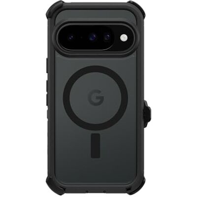 Otterbox Defender Series Pro XT beschermhoes met Pixelsnap voor Google Pixel 10/Pixel 10 Pro, schokbestendig, schokbestendig, robuust, ondersteunt 7 x meer vallen dan militaire standaard, zwart Otterbox Defender Series Pro XT beschermhoes met Pixelsnap voor Google Pixel 10/Pixel 10 Pro, schokbestendig, schokbestendig, robuust, ondersteunt 7 x meer vallen dan militaire standaard, zwart