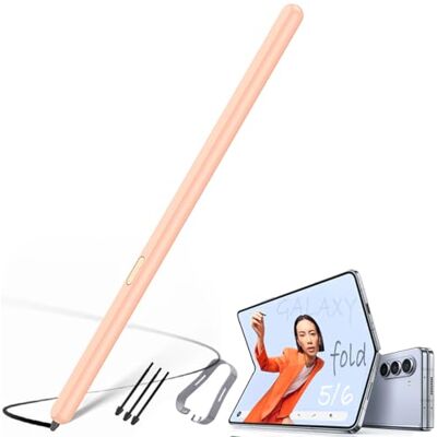 BAILI Galaxy S Pen Fold Edition voor Galaxy Z Fold 6 Slim S-Pen/Galaxy Z Fold 5 SPens, vervangende S Pen voor Z Fold4/Fold3 + 3 punten/punten, drukniveau pen 4096 roze BAILI Galaxy S Pen Fold Edition voor Galaxy Z Fold 6 Slim S-Pen/Galaxy Z Fold 5 SPens, vervangende S Pen voor Z Fold4/Fold3 + 3 punten/punten, drukniveau pen 4096 roze