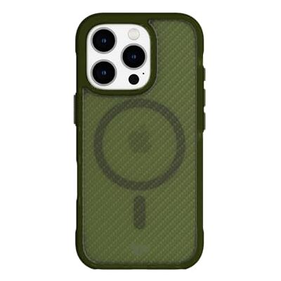 tech21 EvoArmor Voor iPhone 16 Pro compatibel met MagSafe Schokbestendige beschermhoes, 21 x militaire standaard, getest in groen tech21 EvoArmor Voor iPhone 16 Pro compatibel met MagSafe Schokbestendige beschermhoes, 21 x militaire standaard, getest in groen