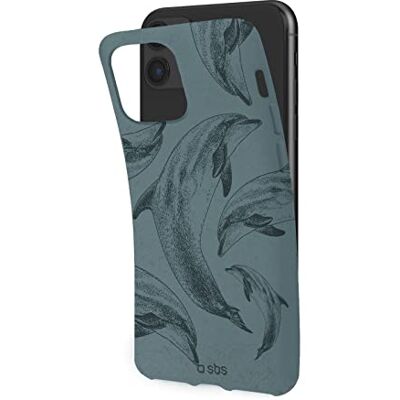 SBS Oceano dolfijn milieuvriendelijke beschermhoes voor Apple iPhone 11 SBS Oceano dolfijn milieuvriendelijke beschermhoes voor Apple iPhone 11