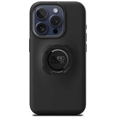 Quad iPhone 15 Pro hoesje zwart Quad iPhone 15 Pro hoesje zwart