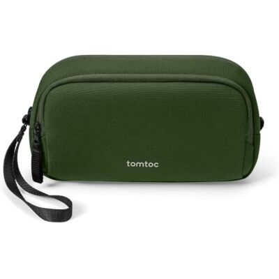 tomtoc Opbergtas voor kabel, Tech Pouch, kabel-opbergdoos, accessoires Reis draagbare kabelorganizer voor technische accessoires, powerbank, mobiele telefoon, AirPods, dagelijkse voorwerpen tomtoc Opbergtas voor kabel, Tech Pouch, kabel-opbergdoos, accessoires Reis draagbare kabelorganizer voor technische accessoires, powerbank, mobiele telefoon, AirPods, dagelijkse voorwerpen