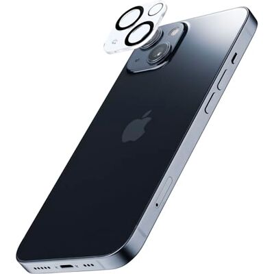 Cellular Line Cameralens Voor iPhone 13/13 Mini Camerabescherming van gehard glas Schokabsorberend, bubbelvrij, ultrahelder, anti-vingerafdruk Cellular Line Cameralens Voor iPhone 13/13 Mini Camerabescherming van gehard glas Schokabsorberend, bubbelvrij, ultrahelder, anti-vingerafdruk