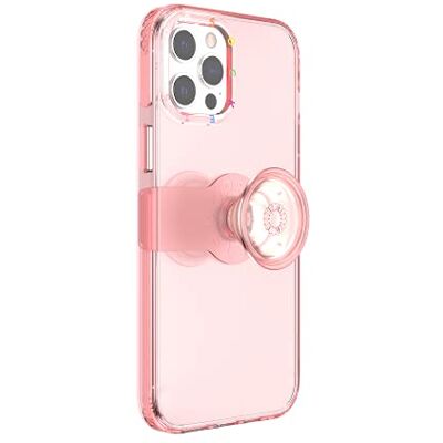 PopSockets : PopCase voor iPhone 12 Pro Max met herpositioneerbare PopGrip Slide-houder en handgreep met verwisselbare top Peachy PopSockets : PopCase voor iPhone 12 Pro Max met herpositioneerbare PopGrip Slide-houder en handgreep met verwisselbare top Peachy