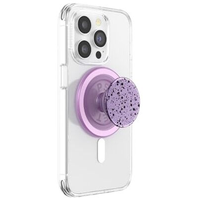 PopSockets : PopGrip Round voor MagSafe – adapterring voor MagSafe inbegrepen – houder en handgreep voor smartphone en hoesjes met verwisselbare top – lavendel speckle PopSockets : PopGrip Round voor MagSafe – adapterring voor MagSafe inbegrepen – houder en handgreep voor smartphone en hoesjes met verwisselbare top – lavendel speckle