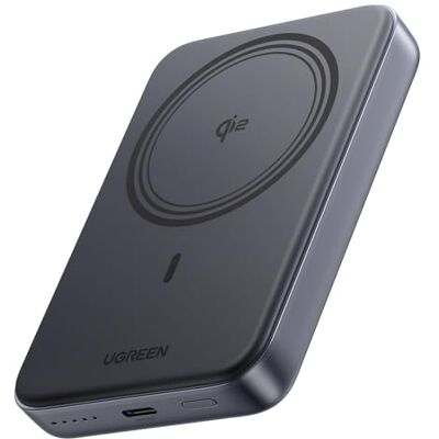 UGREEN Zapix Qi2 15 W externe batterij MagSafe 10.000 mAh powerbank USB C Draadloos magnetisch opladen, 20 W, snel opladen, inductielader, compatibel met iPhone 18 Pro Max 17 16 15 14 13 12 UGREEN Zapix Qi2 15 W externe batterij MagSafe 10.000 mAh powerbank USB C Draadloos magnetisch opladen, 20 W, snel opladen, inductielader, compatibel met iPhone 18 Pro Max 17 16 15 14 13 12
