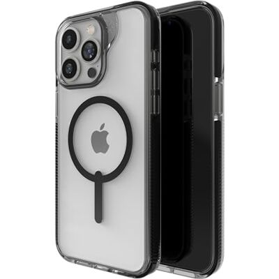 ZAGG Santa Cruz Snap Case voor iPhone 15 Pro Max iPhone MagSafe telefoonhoes, valbescherming (4 m), duurzaam grafeen, anti-vergeling en krasbestendig, zwart ZAGG Santa Cruz Snap Case voor iPhone 15 Pro Max iPhone MagSafe telefoonhoes, valbescherming (4 m), duurzaam grafeen, anti-vergeling en krasbestendig, zwart
