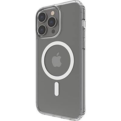 Belkin MagSafe beschermhoes voor iPhone 14 Pro Max (transparante en magnetische hoes, geïntegreerde magneten, randen, camerabescherming/camerabescherming, compatibel met MagSafe-opladers) Belkin MagSafe beschermhoes voor iPhone 14 Pro Max (transparante en magnetische hoes, geïntegreerde magneten, randen, camerabescherming/camerabescherming, compatibel met MagSafe-opladers)