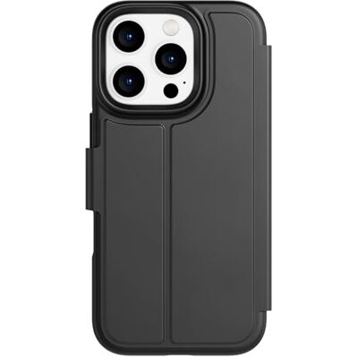 tech21 EvoLite Portemonneehoesje voor iPhone 16 Pro, 3 kaartvakken, beschermhoes tegen schokken, zwart tech21 EvoLite Portemonneehoesje voor iPhone 16 Pro, 3 kaartvakken, beschermhoes tegen schokken, zwart