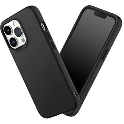 RhinoShield SolidSuit beschermhoes compatibel met iPhone 13 Pro, SolidSuit, dunne beschermhoes met schokabsorberende technologie en premium matte afwerking, verwisselbare fotolens, klassiek zwart RhinoShield SolidSuit beschermhoes compatibel met iPhone 13 Pro, SolidSuit, dunne beschermhoes met schokabsorberende technologie en premium matte afwerking, verwisselbare fotolens, klassiek zwart