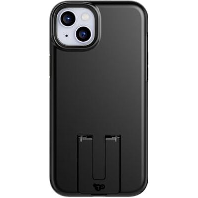 tech21 Evo Crystal Kick beschermhoes voor iPhone 15 Plus, compatibel met MagSafe, schokbestendig, obsidiaan zwart tech21 Evo Crystal Kick beschermhoes voor iPhone 15 Plus, compatibel met MagSafe, schokbestendig, obsidiaan zwart