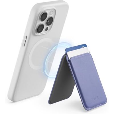 MOFT Magnetische portemonnee compatibel met MagSafe Magnetische kaarthouder voor iPhone 15/14/13/12 serie, Lavendel, Minimalistisch MOFT Magnetische portemonnee compatibel met MagSafe Magnetische kaarthouder voor iPhone 15/14/13/12 serie, Lavendel, Minimalistisch