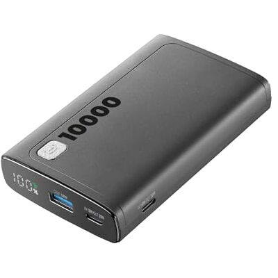 Cellular Line Elite 10000 Draagbare oplader Capaciteit 10.000 mAh +72 uur extra opladen 1 x USB OUTPUT : 18W Adaptive Technology 2x USB-C Ingang: 18W/Output: 20W PD - Cellular Line Elite 10000 Draagbare oplader Capaciteit 10.000 mAh +72 uur extra opladen 1 x USB OUTPUT : 18W Adaptive Technology 2x USB-C Ingang: 18W/Output: 20W PD -