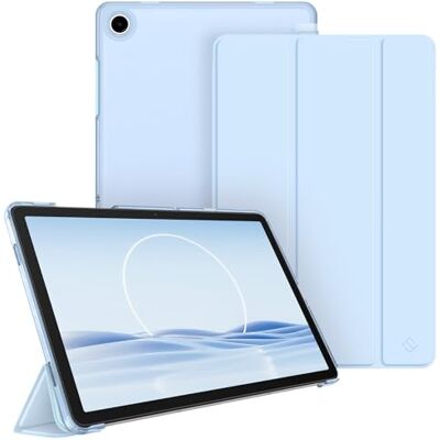 FINTIE Beschermhoes voor Samsung Galaxy Tab A11 Plus (A11+)/Tab A9 Plus (A9 Transparante matte beschermhoes, harde hoes, dunne en lichte hoes, hemelsblauw FINTIE Beschermhoes voor Samsung Galaxy Tab A11 Plus (A11+)/Tab A9 Plus (A9 Transparante matte beschermhoes, harde hoes, dunne en lichte hoes, hemelsblauw
