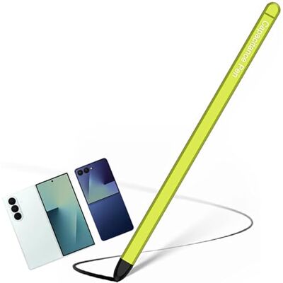 BAILI Vervangende styluspen voor Samsung Galaxy Z Fold 7 Fold Edition dunne pennen met metalen behuizing, siliconen punt voor touchscreen, S Pen voor Galaxy Tablet, groen BAILI Vervangende styluspen voor Samsung Galaxy Z Fold 7 Fold Edition dunne pennen met metalen behuizing, siliconen punt voor touchscreen, S Pen voor Galaxy Tablet, groen