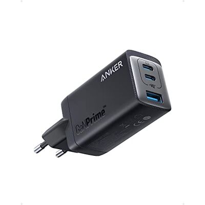 Anker 735(GaNPrime 65 W) USB-C-oplader, snelle, 3-poorts wandoplader PowerIQ 4.0 met drie poorten voor MacBook Pro/Air, iPad Pro, Galaxy S22/S21, HP Spectre, Note 20/10+, iPhone 13/Pro, Pixel en meer Anker 735(GaNPrime 65 W) USB-C-oplader, snelle, 3-poorts wandoplader PowerIQ 4.0 met drie poorten voor MacBook Pro/Air, iPad Pro, Galaxy S22/S21, HP Spectre, Note 20/10+, iPhone 13/Pro, Pixel en meer