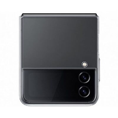 Samsung Officiële Galaxy Z Flip4 hoes transparant dun transparant Samsung Officiële Galaxy Z Flip4 hoes transparant dun transparant