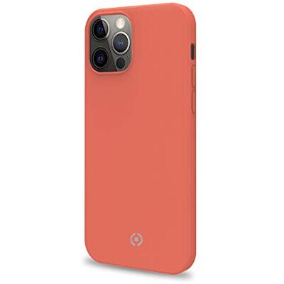 Celly iPhone 12 Pro Max hoes, soft touch siliconen TPU beschermhoes anti-slip schokbestendig krasbestendig Celly iPhone 12 Pro Max hoes, soft touch siliconen TPU beschermhoes anti-slip schokbestendig krasbestendig