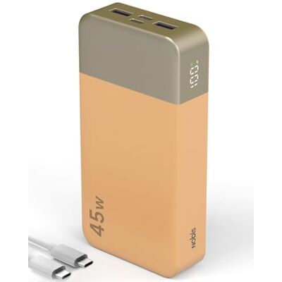 NOBIS Power Bank 45 W 20000 mAh externe batterij snel opladen PD NOBIS Power Bank 45 W 20000 mAh externe batterij snel opladen PD