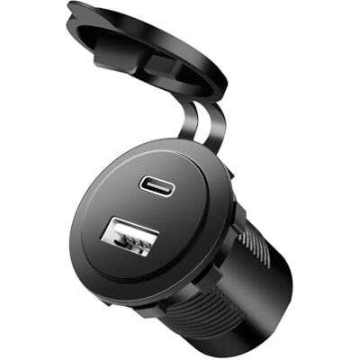 Logilink PA0330 Inbouwlader voor auto/vrachtwagen met 1 USB-A en 1 USB-C-poort, 60 W, PD (Power Delivery) en QC 3.0 (Quick Charge) Logilink PA0330 Inbouwlader voor auto/vrachtwagen met 1 USB-A en 1 USB-C-poort, 60 W, PD (Power Delivery) en QC 3.0 (Quick Charge)