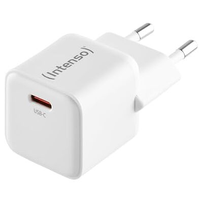 Intenso W30C GaN USB-C voeding met GaN-technologie, 30 W, wit Intenso W30C GaN USB-C voeding met GaN-technologie, 30 W, wit