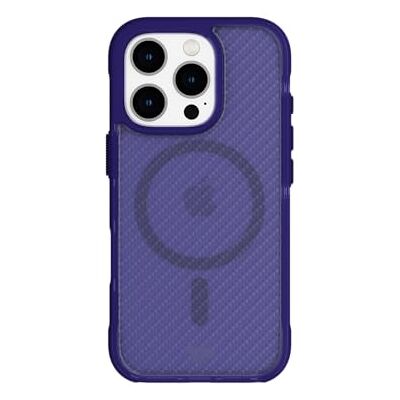 tech21 EvoArmor Voor iPhone 16 Pro compatibel met MagSafe Schokbestendige beschermhoes, 21 x militaire standaard, getest in blauw tech21 EvoArmor Voor iPhone 16 Pro compatibel met MagSafe Schokbestendige beschermhoes, 21 x militaire standaard, getest in blauw
