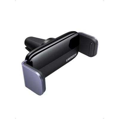 UGREEN Auto Telefoonhouder Ontluchter 360 Rotatie Clip Auto Houder Compatibel met iPhone 14 Pro Max 13 Pro Max 12 11 Galaxy S22+ S21 S20 FE A52 A53 Huawei Redmi enz. (Zwart) UGREEN Auto Telefoonhouder Ontluchter 360 Rotatie Clip Auto Houder Compatibel met iPhone 14 Pro Max 13 Pro Max 12 11 Galaxy S22+ S21 S20 FE A52 A53 Huawei Redmi enz. (Zwart)